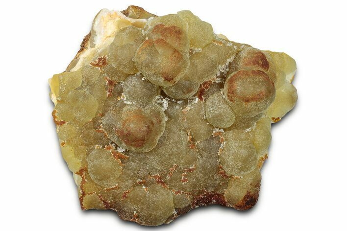 Botryoidal Yellow-Green Fluorite Formation - Fluorescent! #326519